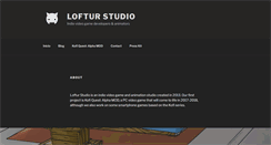 Desktop Screenshot of lofturstudio.com